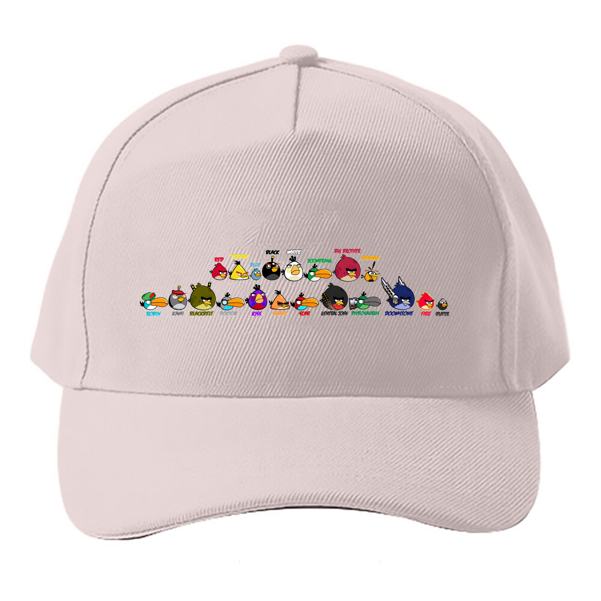 （画像用） Angry Birds アングリーバード ベースボールキャップ 綿100％ 男女兼用 帽子 スポーツ